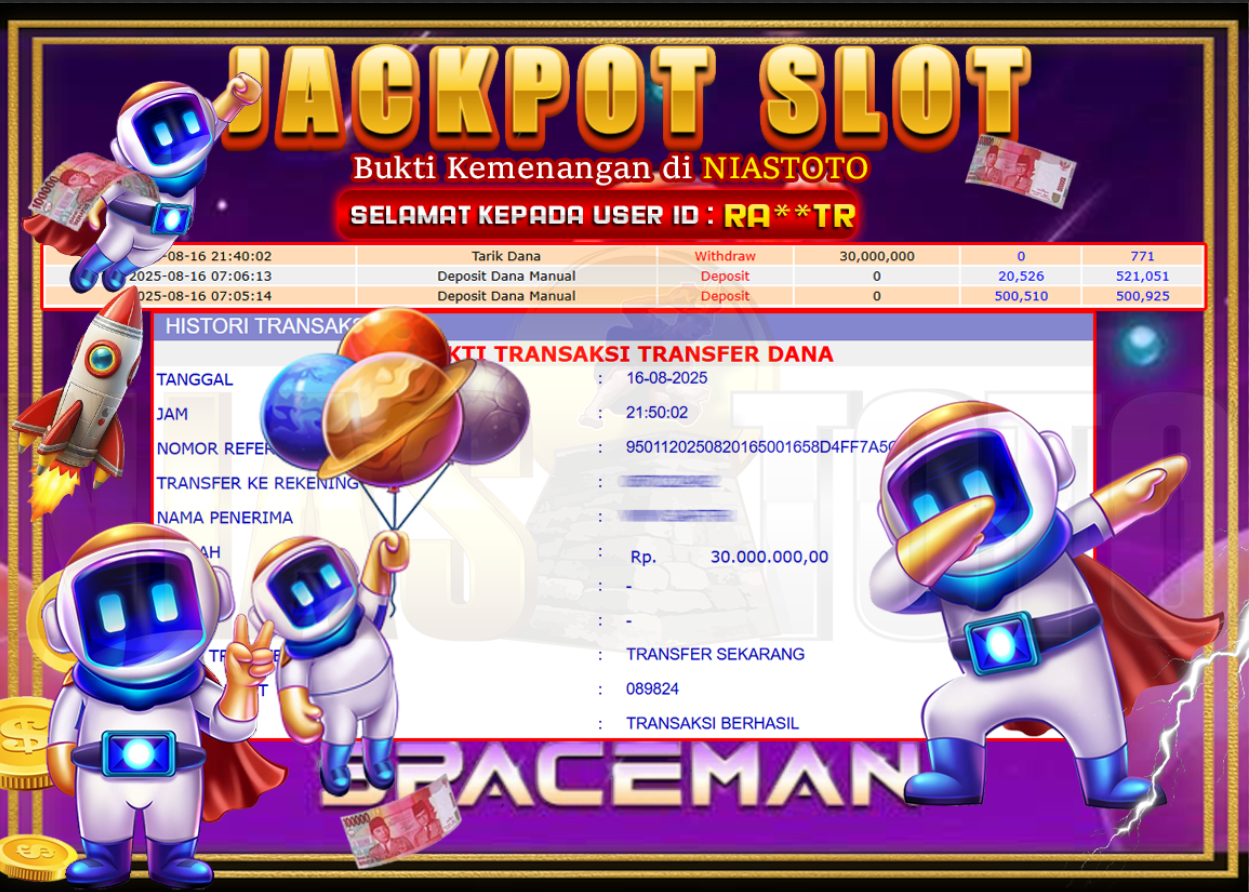 Bukti Jackpot Lunas NiasToto